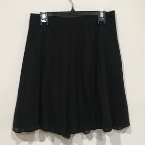 Tommy Hilfiger Silk Skirt Black, Size 4